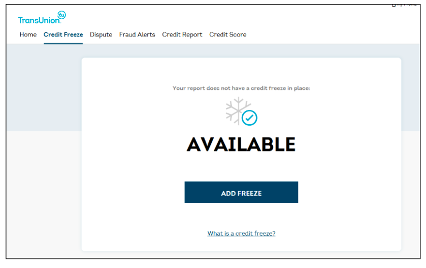 Transunion step 3
